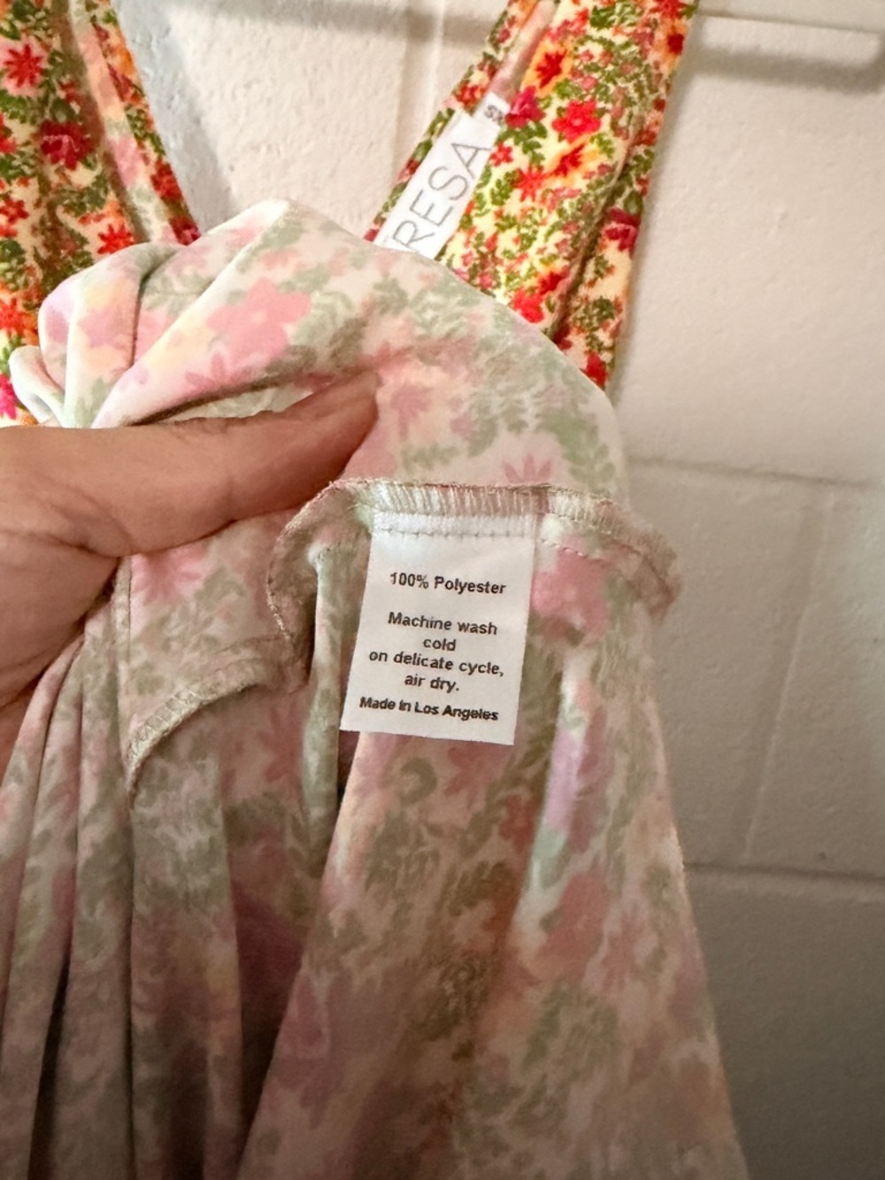 Resa V neck Maxi floral Dress XS - Picture 5 of 6